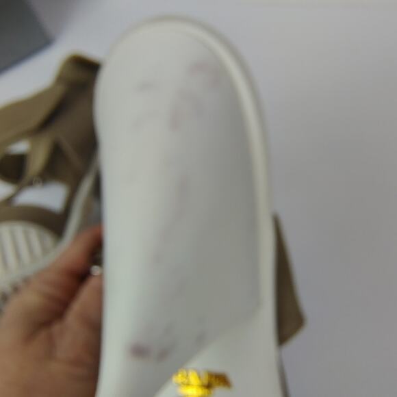 Prada Calzature Donna Kkaki Open Toe Sandal IT Size 40 - Picture 14 of 16
